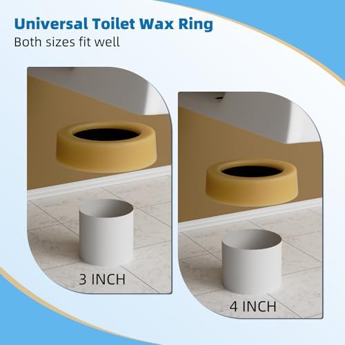 Universal Extra Thick Toilet Wax Ring, Wax Ring - Image 3
