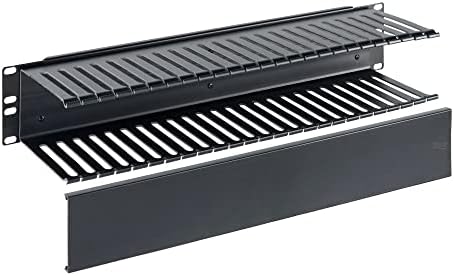 ICC 2U Finger Duct Cable Manager Panel by ICC