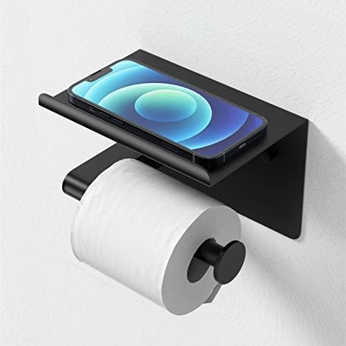 GLNLQ Matte Black Toilet Paper Holder - Image 5