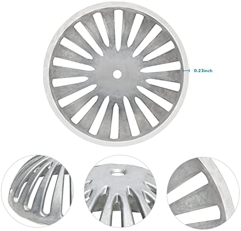 Floor Sink Strainer, Heavy Duty Aluminum Commercial Drain Cover - Image 5