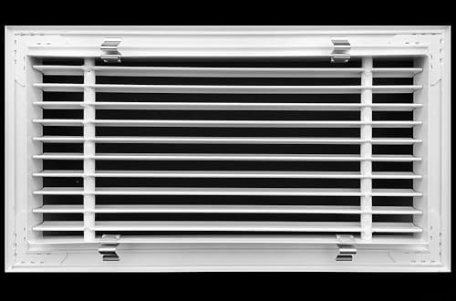 HVAC Premium 48"W X 4"H Linear Aluminum Clip-On Bar Return Air Grille - Image 2