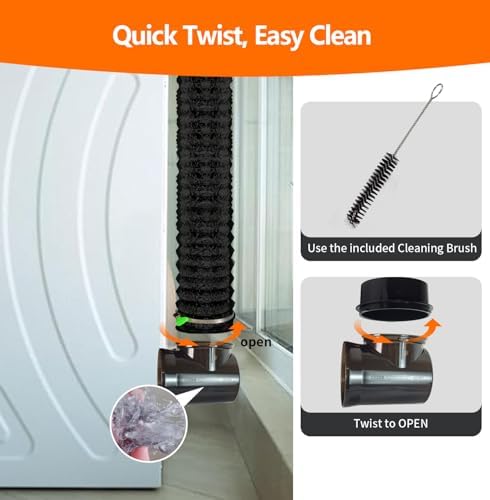 Dryer Vent Hose Connector Kit for Tight Spaces, 90° Elbow - Image 7