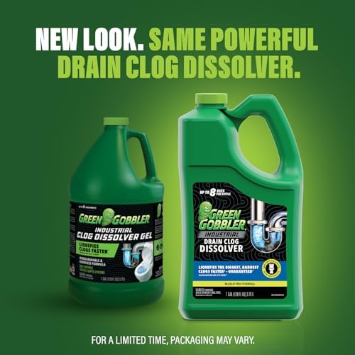 Green Gobbler Industrial Strength Grease and Hair Drain Clog Remover | Drain - Image 3