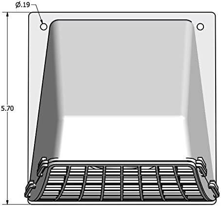 Lambro Industries 1471W Dryer Vent Hood - Image 7