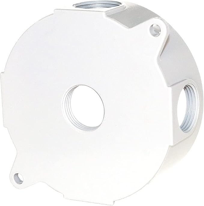 Sigma Engineered Solutions 143854 Round Metal Electrical Outlet Box, - Image 2