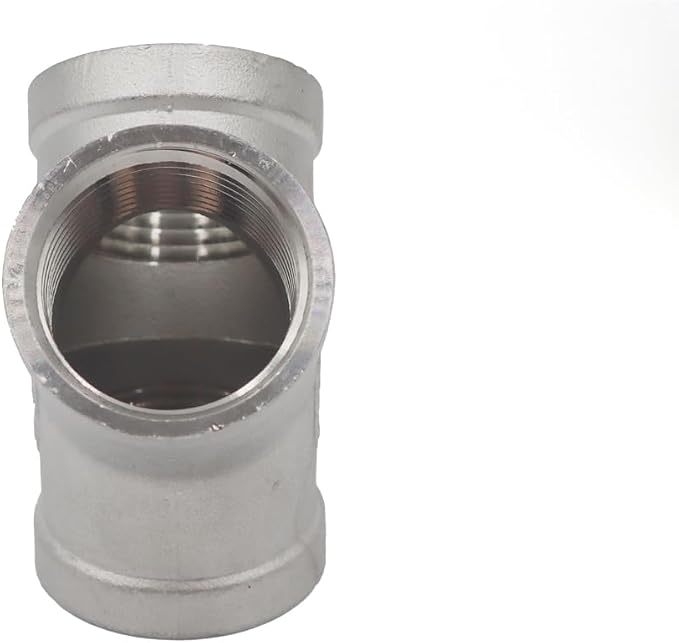 Stainless Steel 304 Tee NPT Female Y Shaped 3 Way Cast Pipe Fitting - Image 4