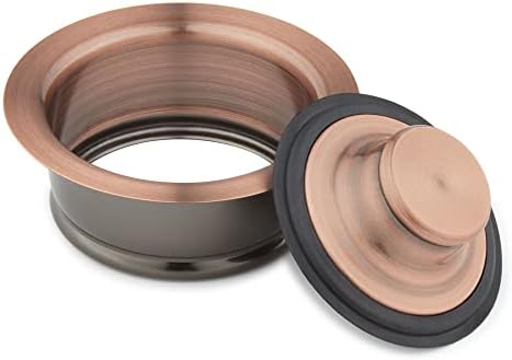 Signature Hardware 480538 3-1/2" Brass Kitchen Garbage Disposal Flange and - Image 3