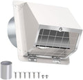 3 Inch Dryer Vent Cover Outside, Metal Exterior Vent Cover by JYINCPED