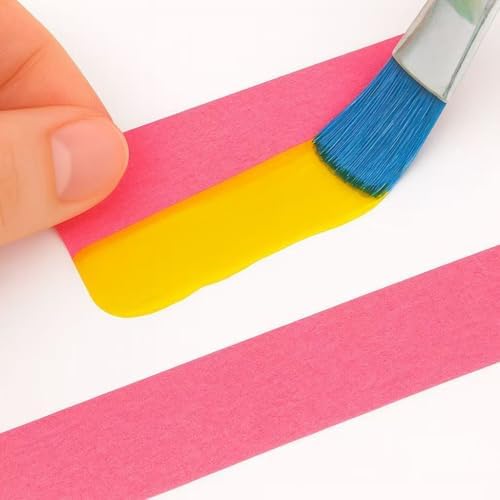 Pink Masking Tape, Colored Painters Tape - Image 4