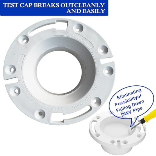 Yariwiz 3 inch or 4 inch PVC Twist-N-Set Closet Flange - Image 4