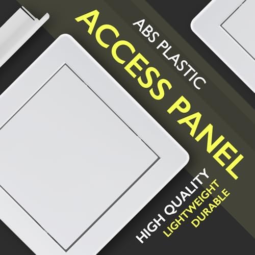 6x6 Access Panel for Drywall and Ceiling – White ABS Plastic Door Panel - Image 7