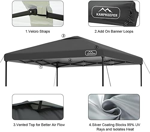 8x8 Replacement Top Pop Up Canopy Tent Cover Roof - Image 4