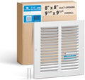 Steel Return Air Grille, Fits Universal Duct Opening, Stamped Durable Steel by Unknown