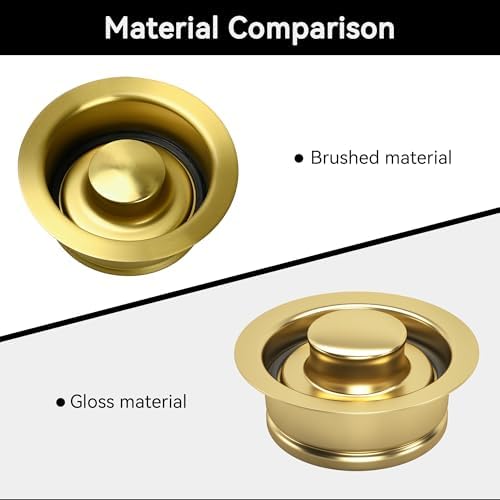 Sink Flange Gasket for Garbage Disposal and Sink Stopper Stainless Steel - Image 2