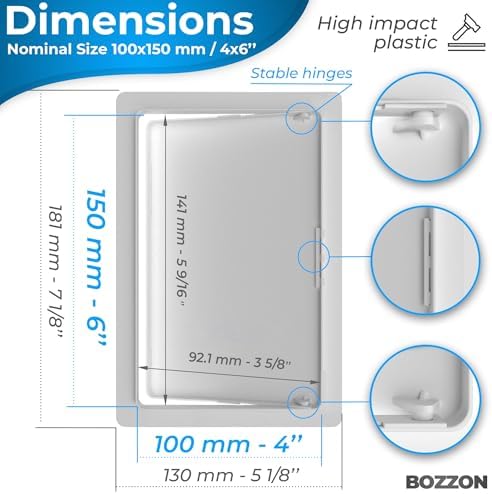 BOZZON Access Panel for Drywall - Image 2