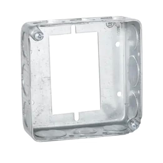 Electrical 4" Metal 1900 Box Extension Ring Transition Gem Box to 1900 Box 22.5 - Image 2