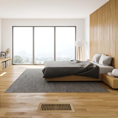 VOISEN Floor Register 4x10, 10 Pack Brown Floor Register Vents - Image 3