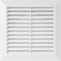 White 4" Inch Ventilation Grille by ECOPROVENT
