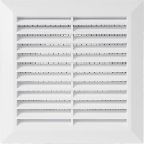 White 4" Inch Ventilation Grille by ECOPROVENT