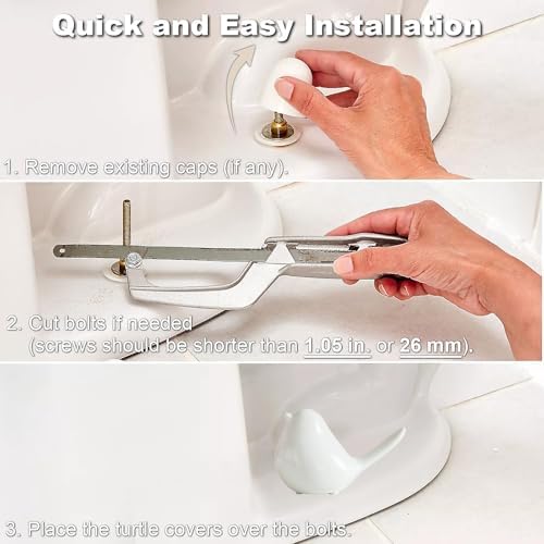 Ceramic Bird Toilet Bolt Covers Decorative Toilet Bolt Caps, Toilet Screw Cover - Image 6