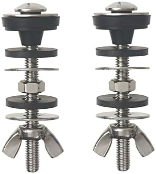 2PCS Universal Toilet Tank to Bowl Bolt Kit, Heavy Duty Bolts Toilet Bolts by MXBTSYA