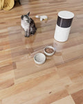 【16 Anti-Slip Stickers Included】2'×3' Clear Plastic Floor Runner, Waterproof by StepSoftlyLiveBoldly