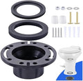 Wax Ring for Toilet RV Toilet Seal and 3’’ Socket Flange Kit, Compatible by Unknown