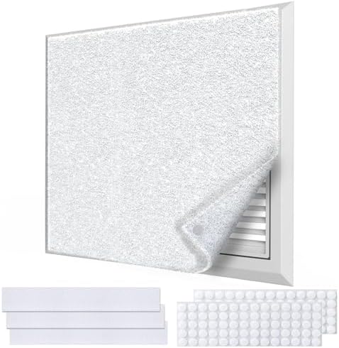 MERV 8 Air Vent Filters Kit 20x100 Inch|Cut to Fit Filter Material, High-Grade by Demiwise