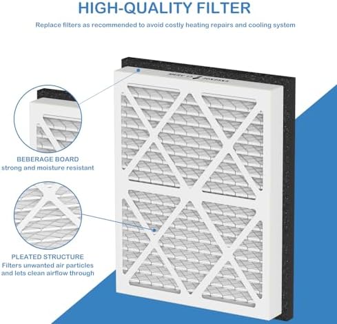 20x25x3 MERV 13 Pleated Air Filter Replacement Compatible - Image 3