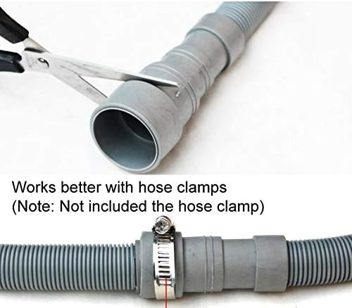 1 Piece 3.28ft Universal Wash Machine Drain Extension Hose Washing Machine - Image 4