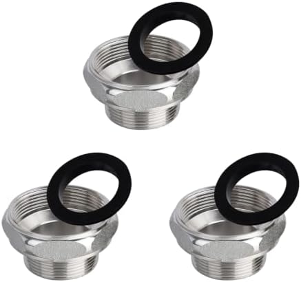 3 Pack Reducing Adapter 2" NPT to 1-1/2" NPT by Sepaitek