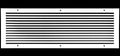 HVAC Premium 24" X 10" Aluminum Return Grille by HVACPremium