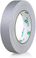 BOMEI PACK Grey Gaffer Tape, Matte Non-Reflective, 1inch x 30yds No Residue by BOMEIPACK