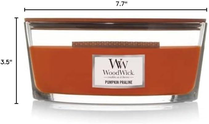 WoodWick Pumpkin Praline Holiday Candle Gifts - Image 9