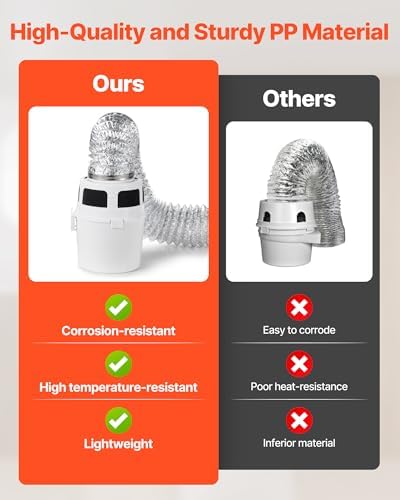 VEVOR 3-in-1 Indoor Dryer Vent Kit, - Image 3