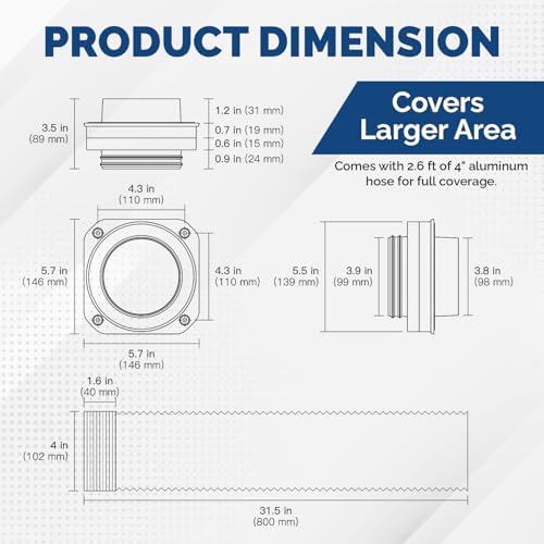 Magnetic Dryer Vent Coupling DV180 - Image 6