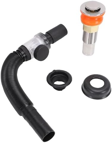 AMONIDA Bathroom Sink Drain Kit, 2 Inch Anti Clogging Odorproof P Trap - Image 6