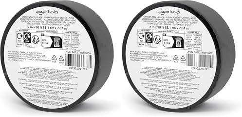 Amazon Basics No Residue, Non-Reflective Gaffers Tape by AmazonBasics