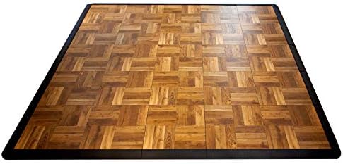 SnapLock Portable Dance Floor Kit, Oak Finish, 25 Sq Ft by BigFloors