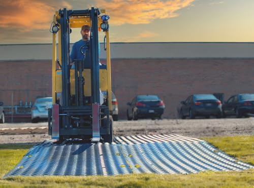 12Pcs 4' x 8' Ground Protection Mats w/ 22 Pcs Single Connectors - Image 5