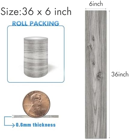 Lareko Peel and Stick Floor Tile, Waterproof Vinyl Plank Flooring - Image 2