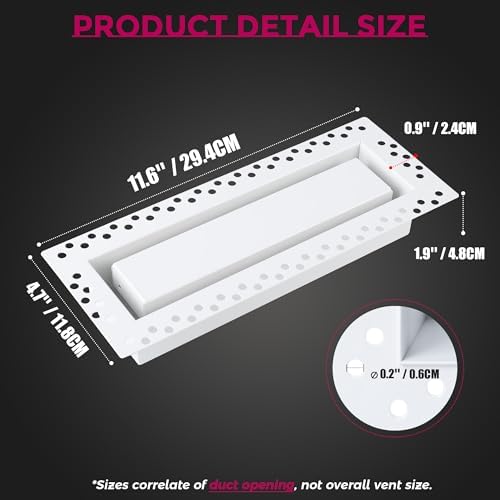 Flush Wall Vent Cover - Image 6