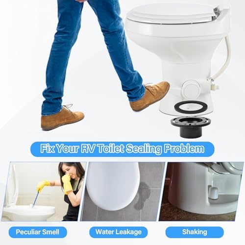 RV Toilet Seal and 3" Socket Floor Flange Kit - Image 2