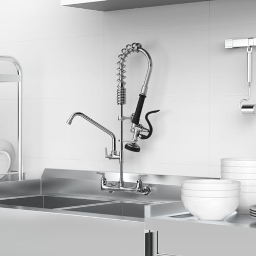 Commercial Sink Faucet with Sprayer - Image 5