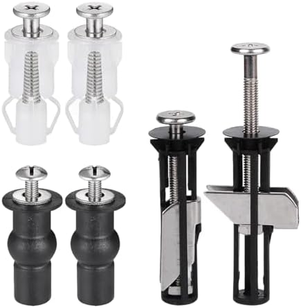 MUU Universal Toilet Seat Bolts and Screws, Quick Release Top Hinge Fixings by MUU