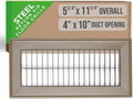 Fits 4x10 and 10x4 Duct Opening | Return Air Floor Grille by Handua | Walkable by Handua