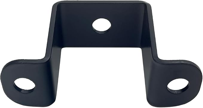 6 PCS 1.5x1.5" Square Pipe Tube Strap Clamps, 1.5 inch metal u shaped bracket - Image 2