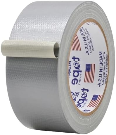 MAT Duct Tape Silver Industrial Grade, 2 inch x 60 ft. Waterproof, UV Resistant by MATTape