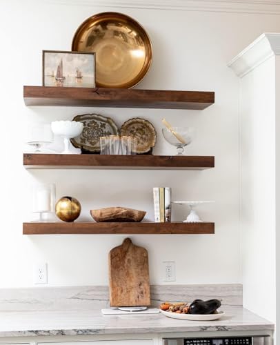 LEOPO 32-Pack 5 inch Floating Shelf Brackets, Hidden Shelf Bracket - Image 6