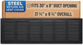 Fits 30x8 Duct Opening | Steel Return Air Grille by Handua | Vent Cover Grill by Handua